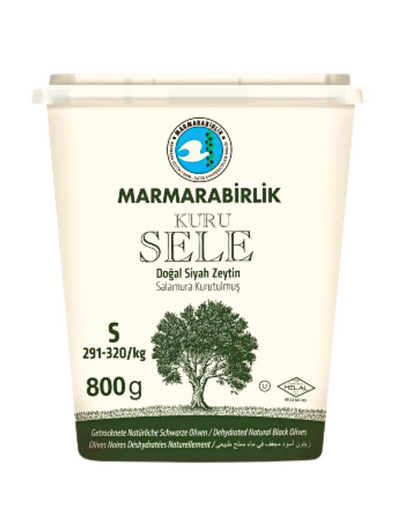 Olives Noires Kuru Sele Hususi 800g - Marmarabirlik