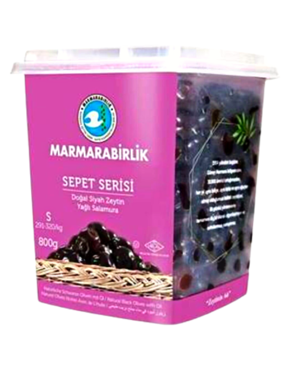 Olives Noires Hususi 800g - Marmarabirlik