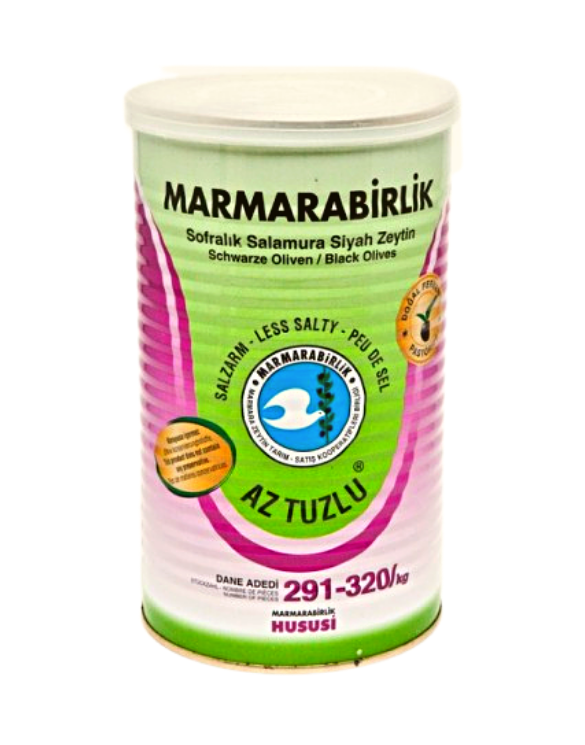 Olives Noires Marmarabirlik Hususi Az Tuzlu 800g