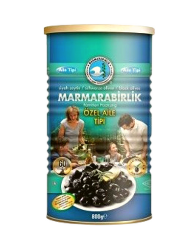 Marmarabirlik Olives Noires Aile Tipi 800g