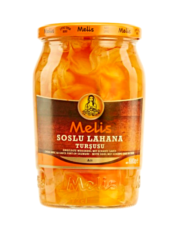 MELIS Chou Blanc à la Sauce Piquante en Saumure 720ml