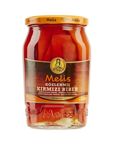 MELIS Kozlenmis Kirmizi Biber Tursu Poivrons Grillés en Saumure 720ml