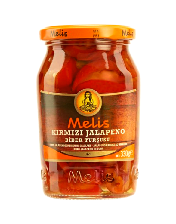 Melis Rondelle de Piment Rouge en Saumure 370ml