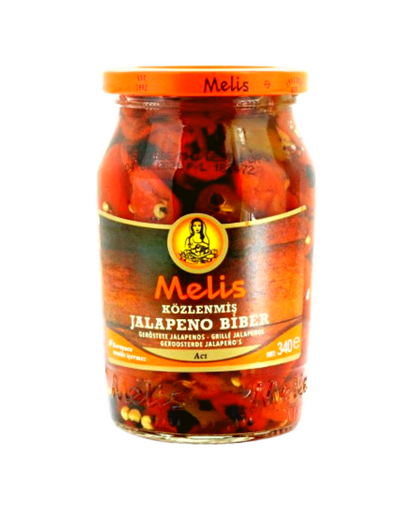 Rondelles de Piment Grillé en Saumure Melis 370ml