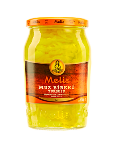 Rondelles de Piment Vert en Saumure Melis 720ml