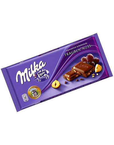 Milka Chocolat Raisin & Noisette 100g