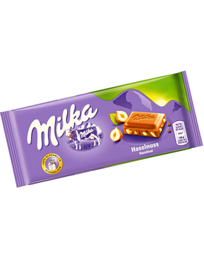 Milka Chocolat Noisettes Hazelnut 100g