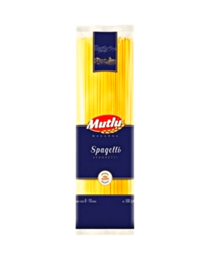 MUTLU Makarna Spaghetti 500g - Pâtes Spaghetti