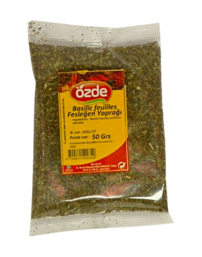 Basilic Feuilles OZDE 50g