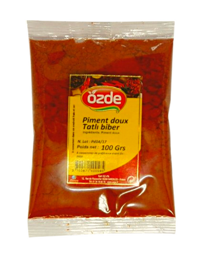 Piment Doux Moulu Tatli Toz Biber 100g
