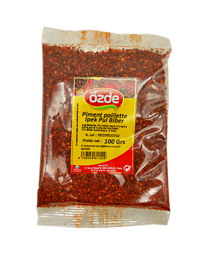 Piment Rouge Paillettes Fort 100gr