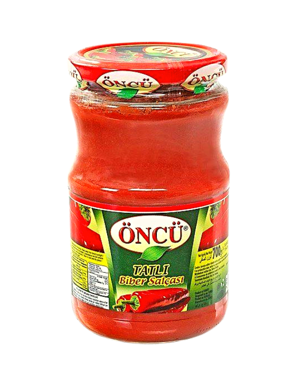 ONCU Tatli Biber Salca 1/2 700gr/ Purée de Piment Doux