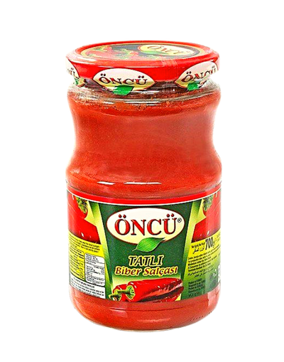 ONCU Tatli Biber Salca 1/2 700gr/ Purée de Piment Doux