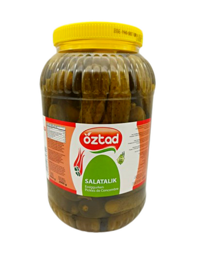 OZTAD Cornichons en Saumure Gros Calibre 4L