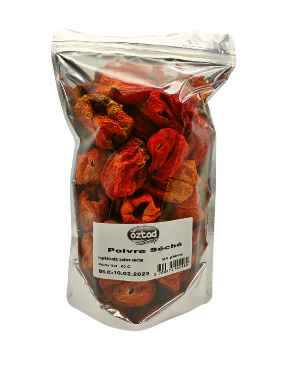 Oztad Poivrons Séchés 50g
