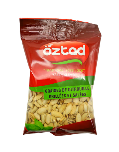 Graines de Citrouille Grillées et Salées OZTAD 150g
