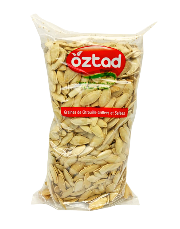 Graines de Citrouille Grillées Salées Oztad 400g