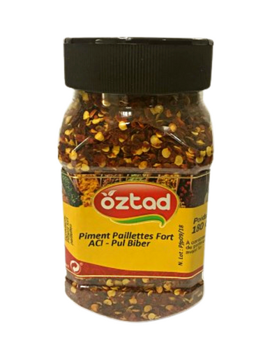 Epices OZTAD Piment Fort Paillettes 120g