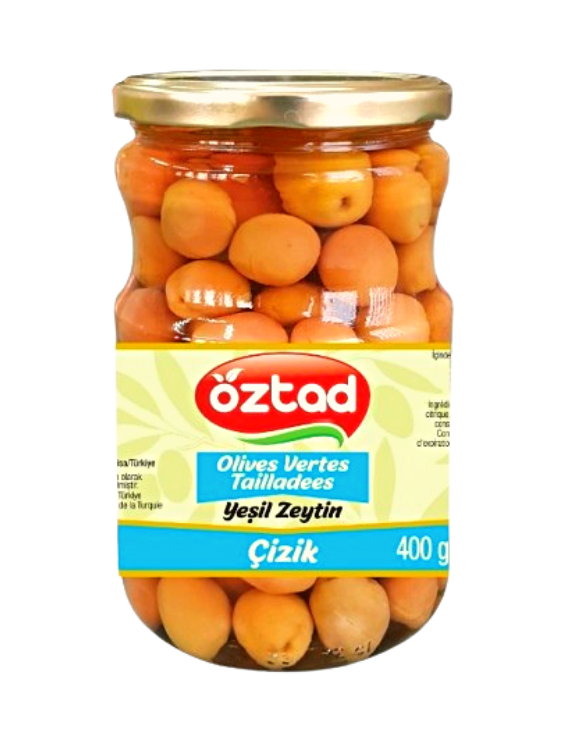 OZTAD Olives Vertes Rayées 720g