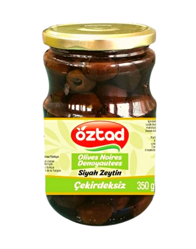 OZTAD Olives Noires Dénoyautées 720g