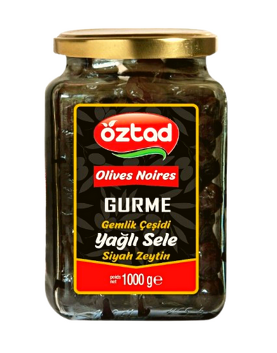 OZTAD Olives Noires Gemlik Gourmet 1000g