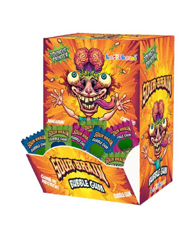 Bubble Gum LOLLIBONI Sour Brain Extreme 4.6gr