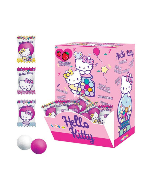 Bubble Gum Boite LOLLIBONI Hello Kity Fraise Bte