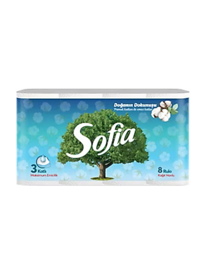 Essuie-tout Sofia 8 rouleaux