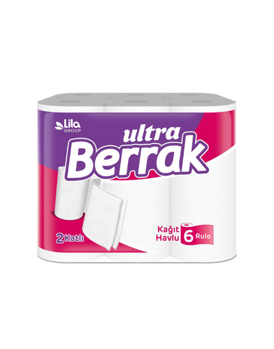 BERRAK Paper Towels 6rlx*4pack