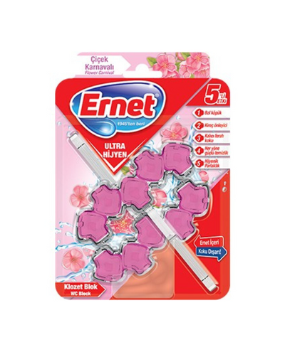 Bloc WC ERNET Ultra Hygiene Carnaval Des Fleurs 50g