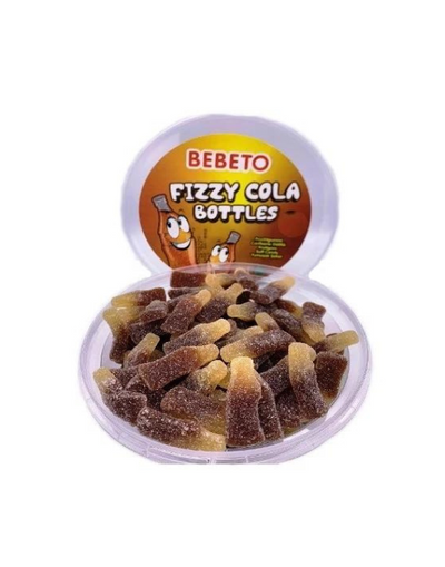 BEBETO 300gr*12pcs « Sugared Cola Bottles » Bonbon Gélifié Halal