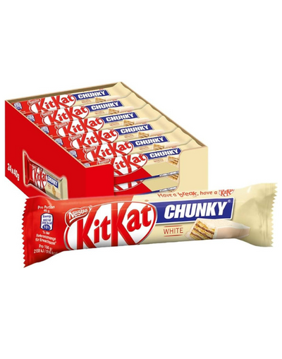 Nestlé KitKat Chunky White 40g x4