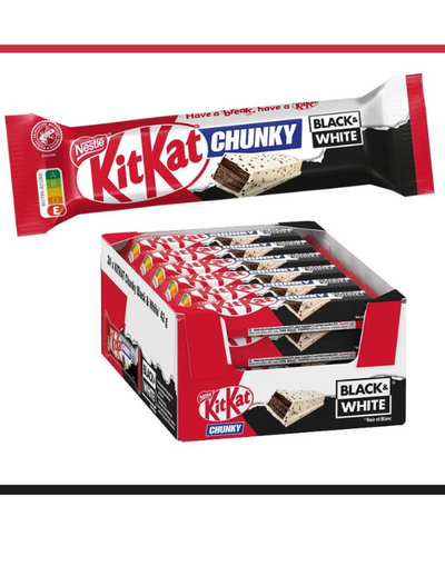 Nestlé KitKat Chunky Black & White 42g x4