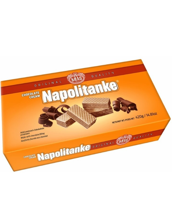 Kras Schokocreme Napolitanke 327g