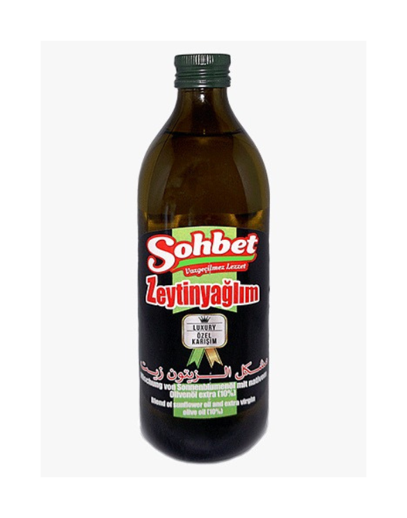 Huile D’olive 1L SOHBET/Zeytinyaglim1LNouveau Prix***