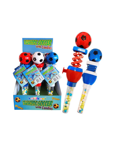 LOLLIBONI Telescopic Soccer With Candies