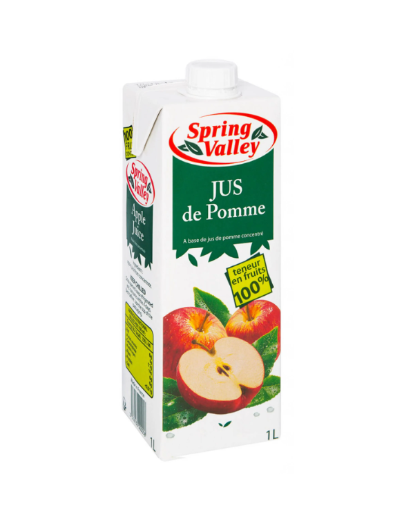 SPRING VALLEY 1L Jus de Pomme %100 1L
