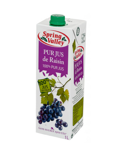 Spring Valley Jus de Raisin 100% 1L