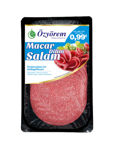 Salami de Dinde OZYOREM 80gr - Tranches