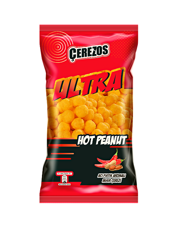 Snack Goût Maïs-Cacahuète Piquant 100gr