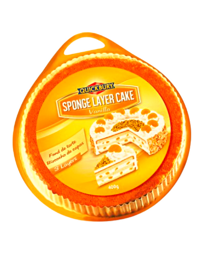 Quickbury Gâteau éponge Nature 400g