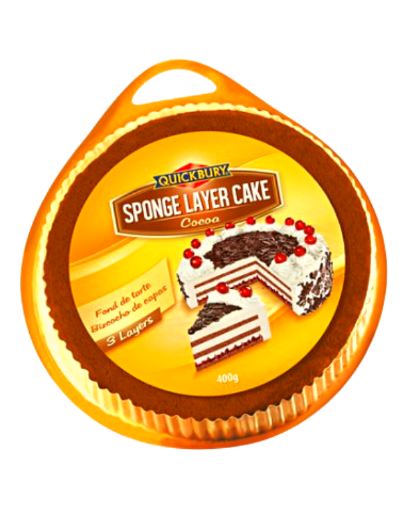 Quickbury Gâteau éponge Choco 400g