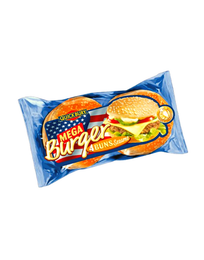 Quickbury Pain Burger MEGA 4pcs 300g
