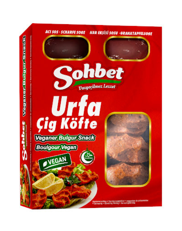 Boulettes de Boulgour SOHBET /Cig Kofte Urfa 340grNouveau Prix***