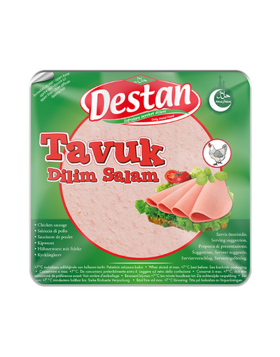 Salami Destan Poulet 200g - Tranche