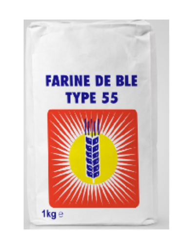 Farine de blé BINDEWALD Type 55 1kg