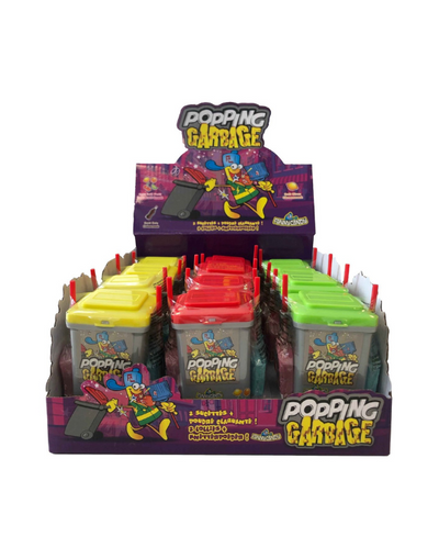 Funny Candy Popping Garbage