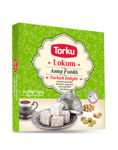 Lokoum TORKU 390gr Pistache/Antep Fistikli Lokum 390gr