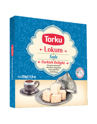 Lokoum TORKU 390gr Nature/Sade Lokum 390gr