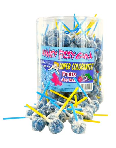 Ramzy Sucette Fizzy Gum Fruits des Bois